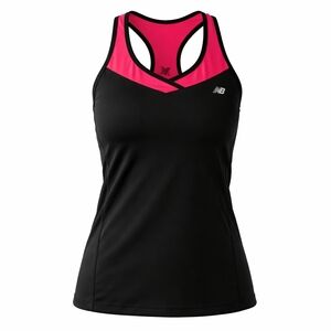 New Balance Women’s Black Pink Racerback Athletic Tank Size Medium